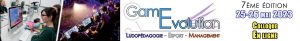 CIGE2023 - Banniere Game Evolution 2023